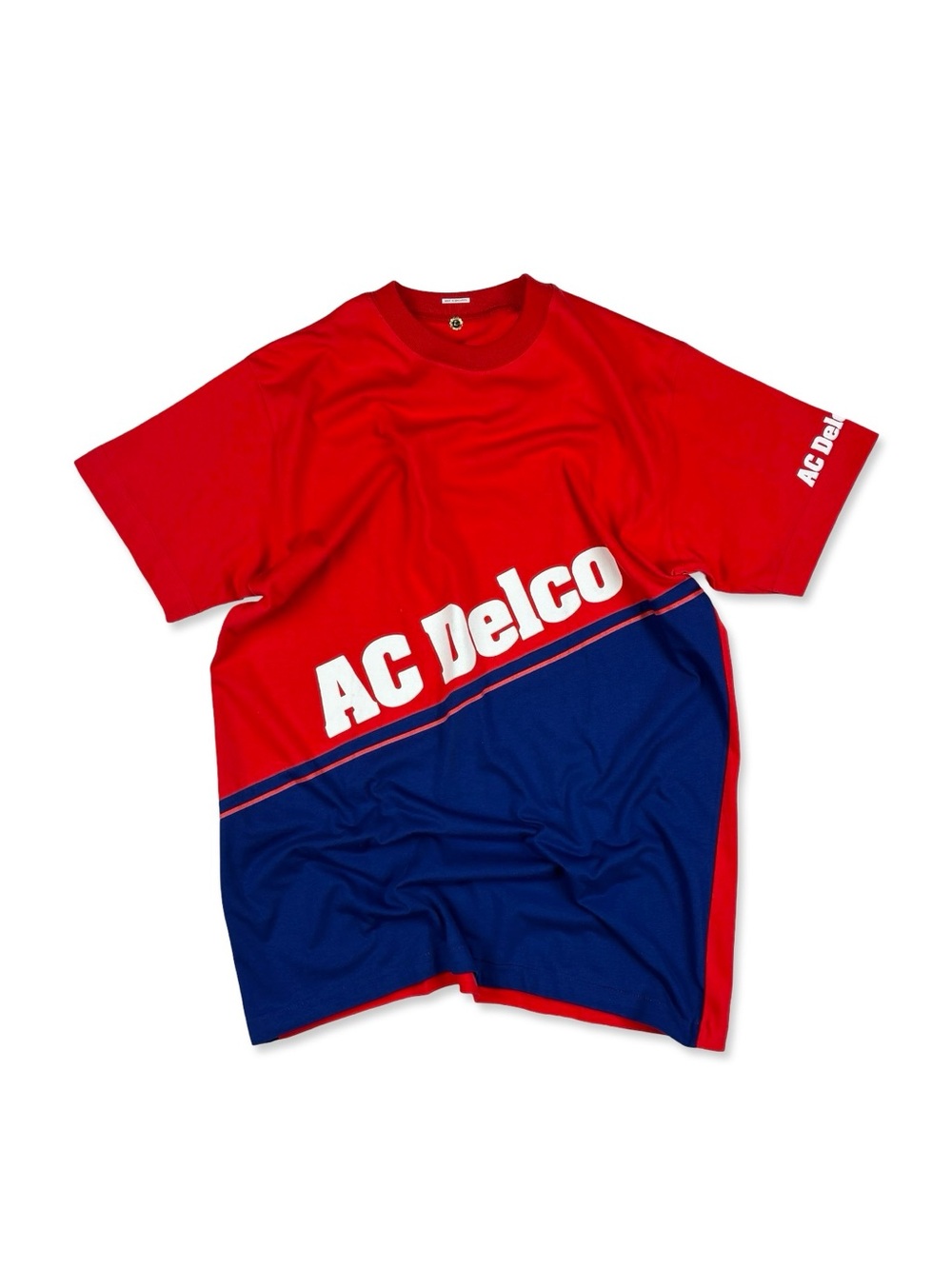 Vintage AC Delco Red & Blue Color Block T-Shirt